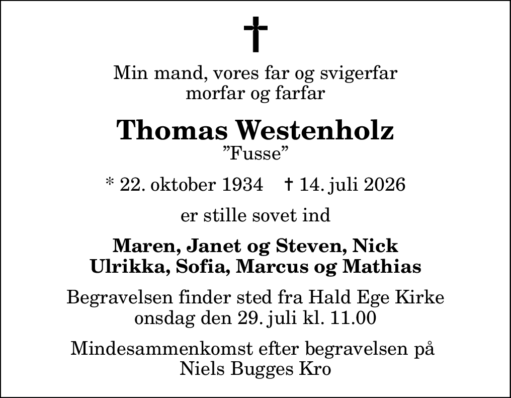 Frederik Thomas Westenholz