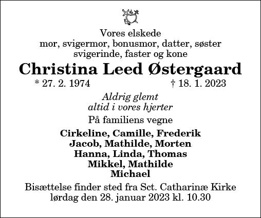 Christina Leed Østergaard