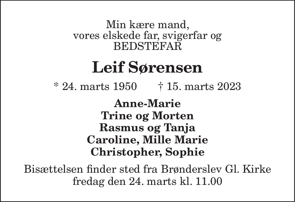 Leif Sørensen