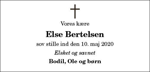 Else Bertelsen