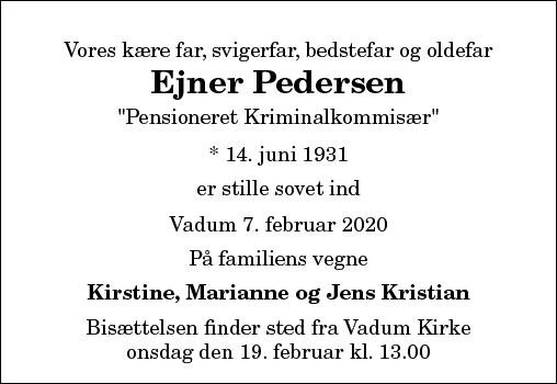 Ejner Pedersen