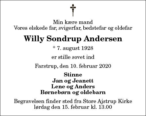 Willy Sondrup Andersen