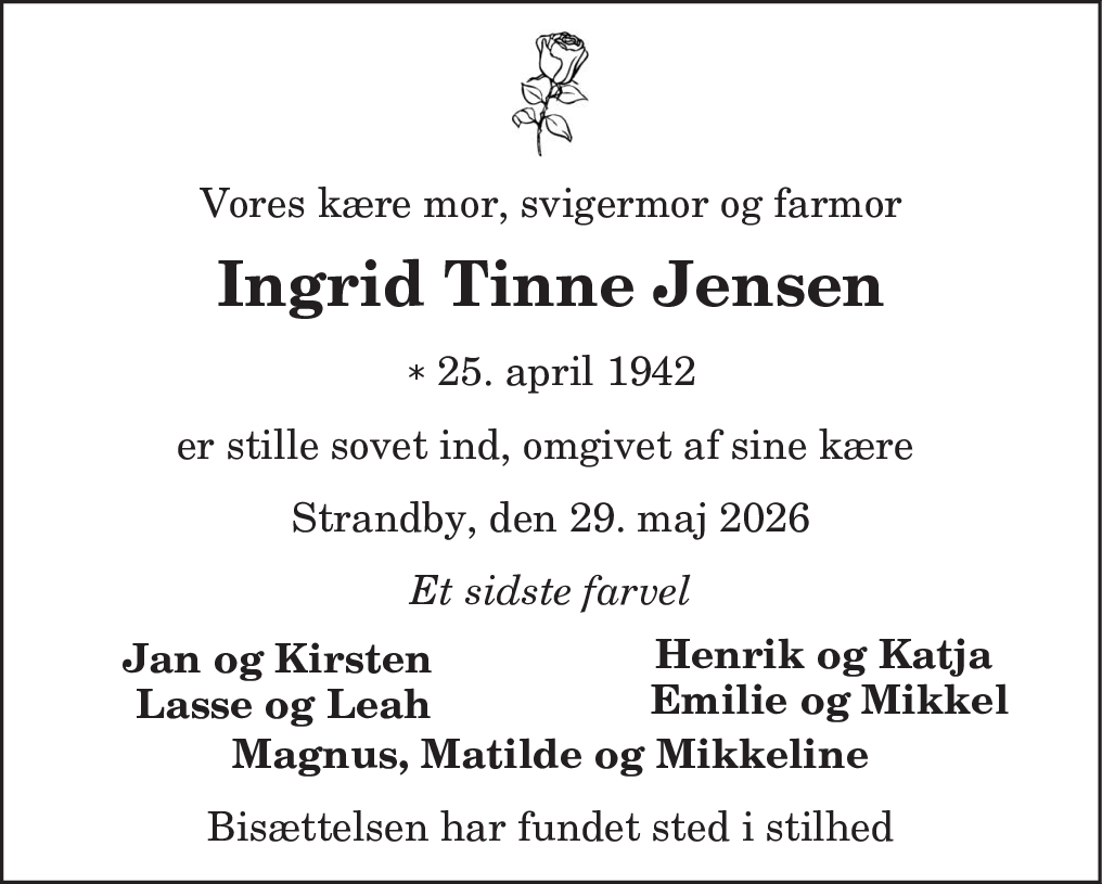 Ingrid Tinne Jensen