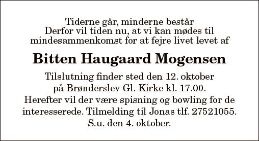 Bitten Haugaard Mogensen