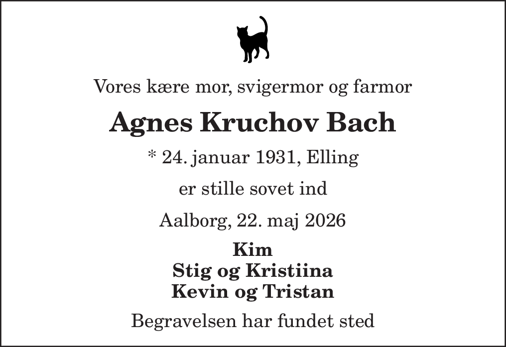 Agnes Kruchov Bach