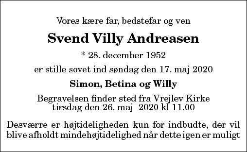 Svend Villy Andreasen
