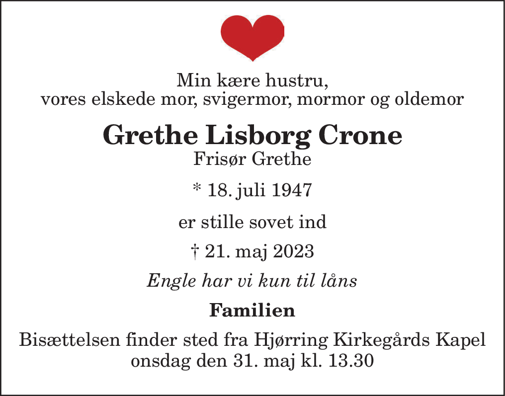 Grethe Lisborg Crone