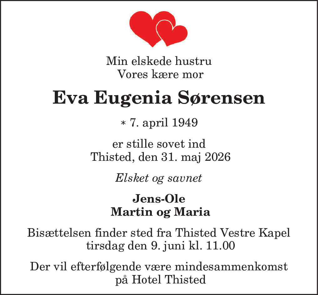 Eva Eugenia Sørensen
