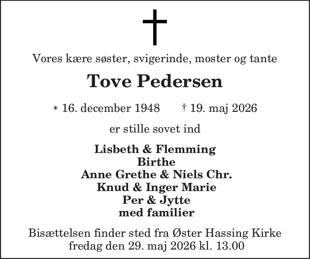 Tove Pedersen