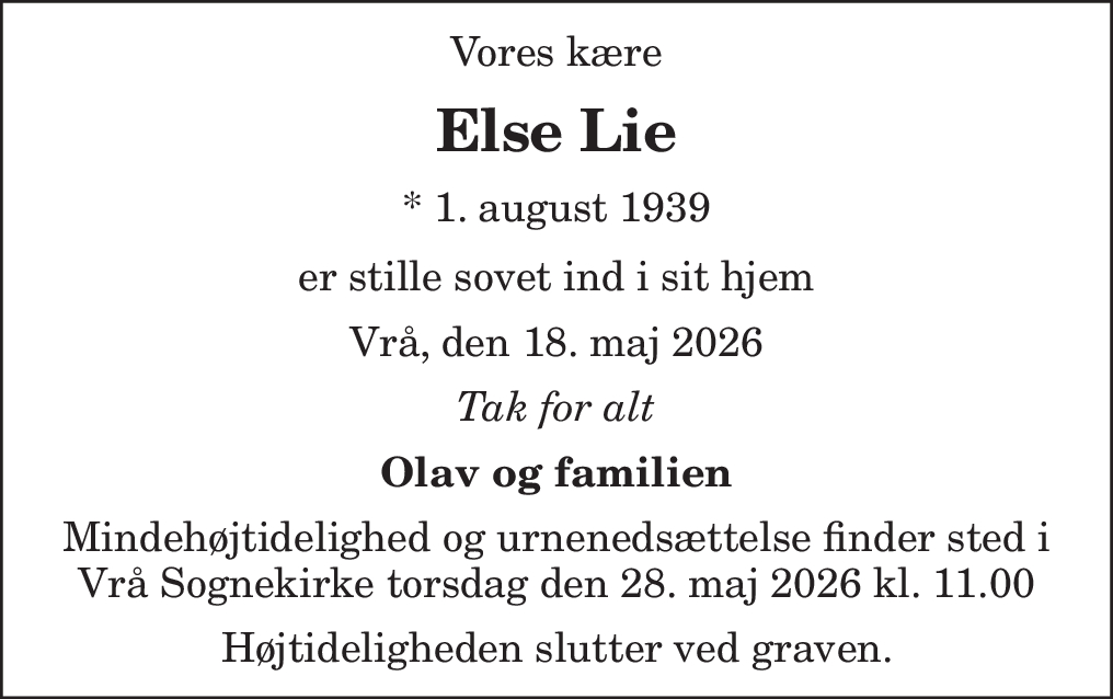 Else Lie