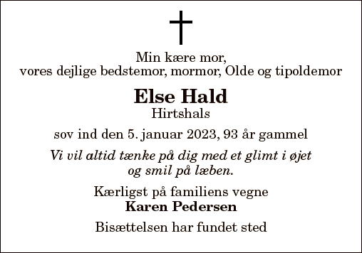 Else Hald