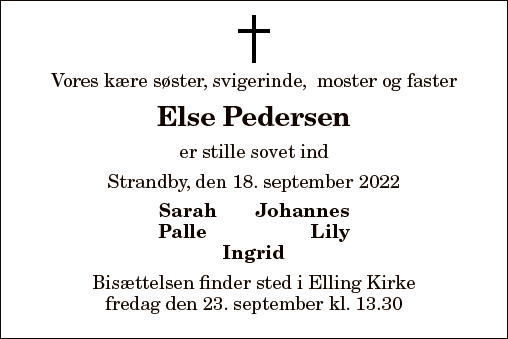 Else Pedersen