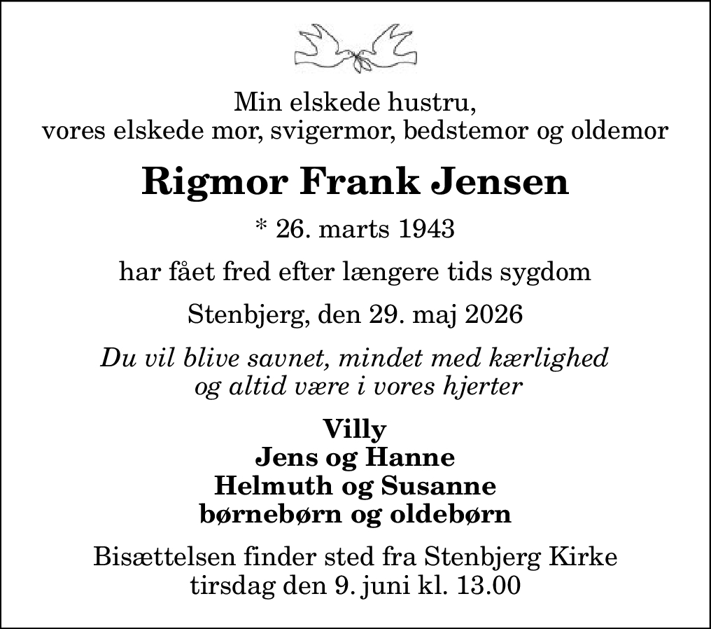 Rigmor Frank Jensen