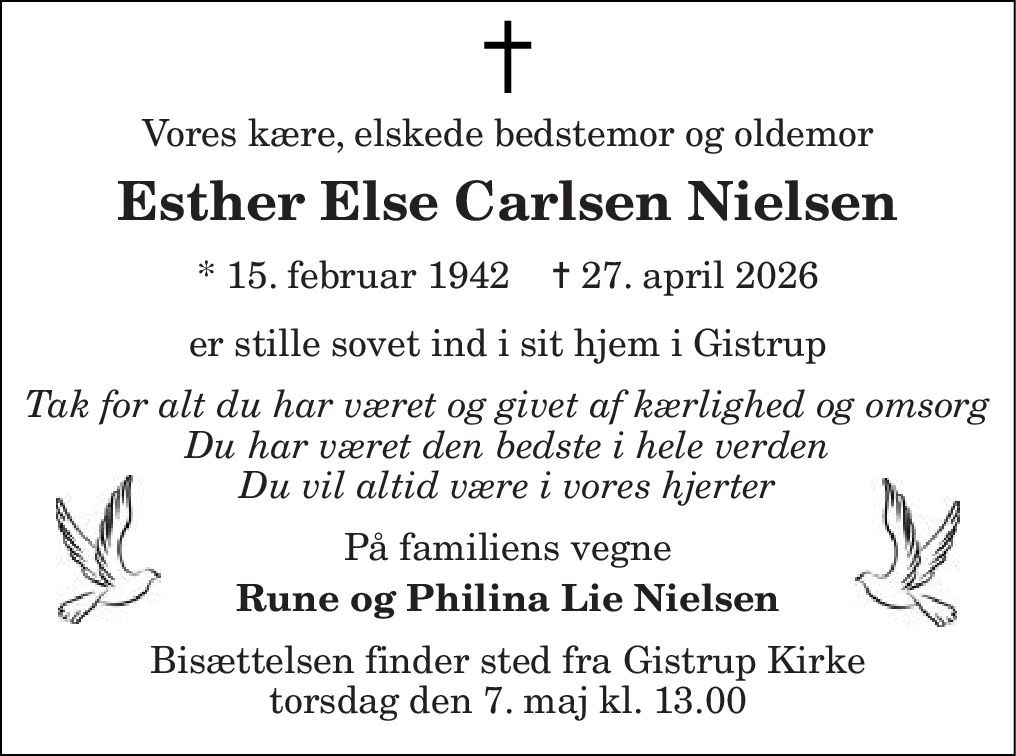 Esther Else Carlsen Nielsen