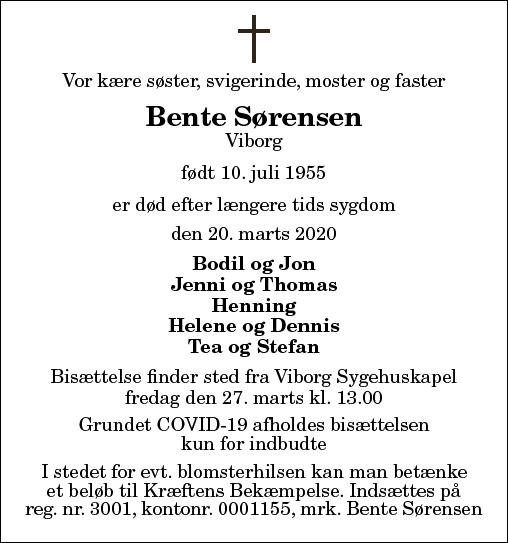 Bente Sørensen
