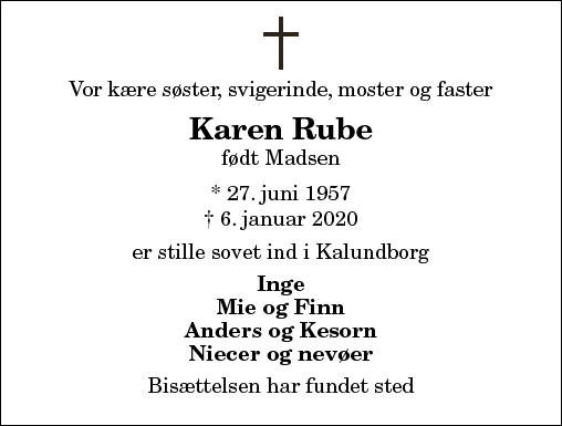 Karen Rube