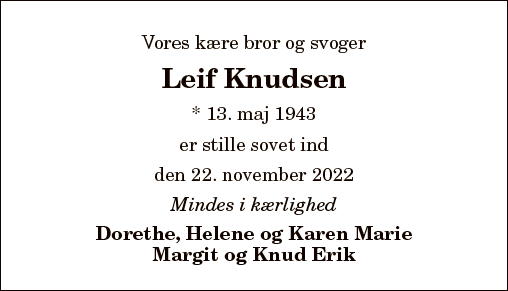 Leif Knudsen