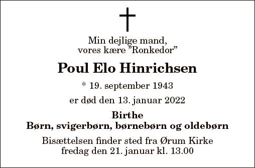 Poul Elo Hinrichsen