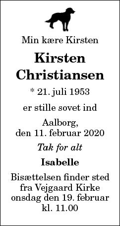 Kirsten Christiansen