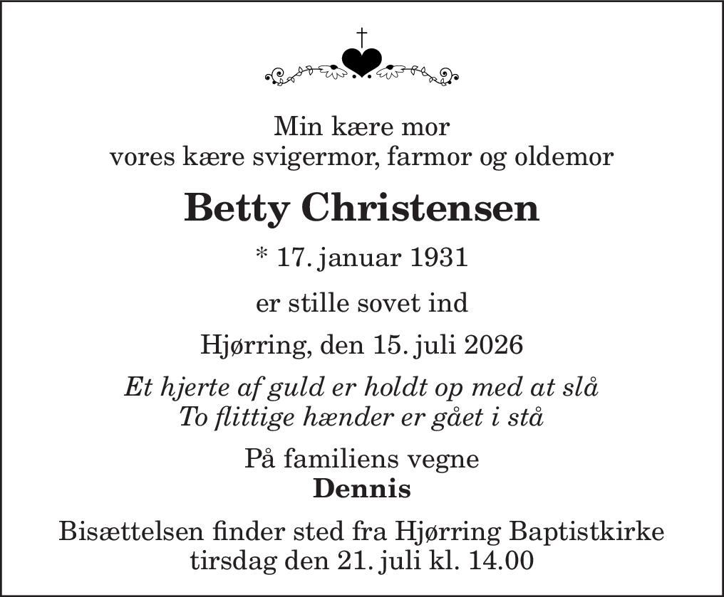 Betty Christensen