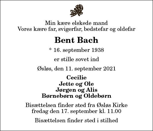 Bent Bach
