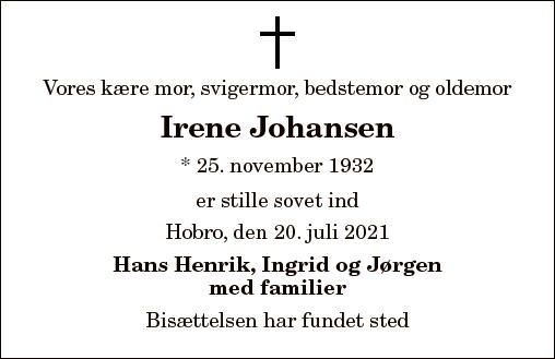 Irene Johansen