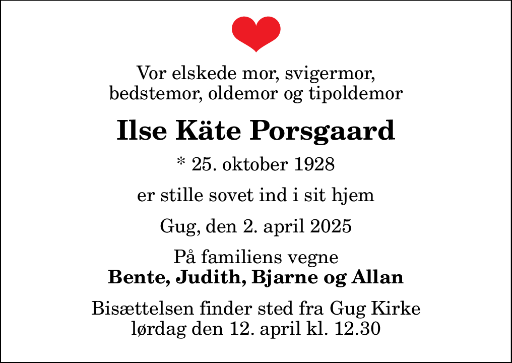 Ilse Käte Porsgaard