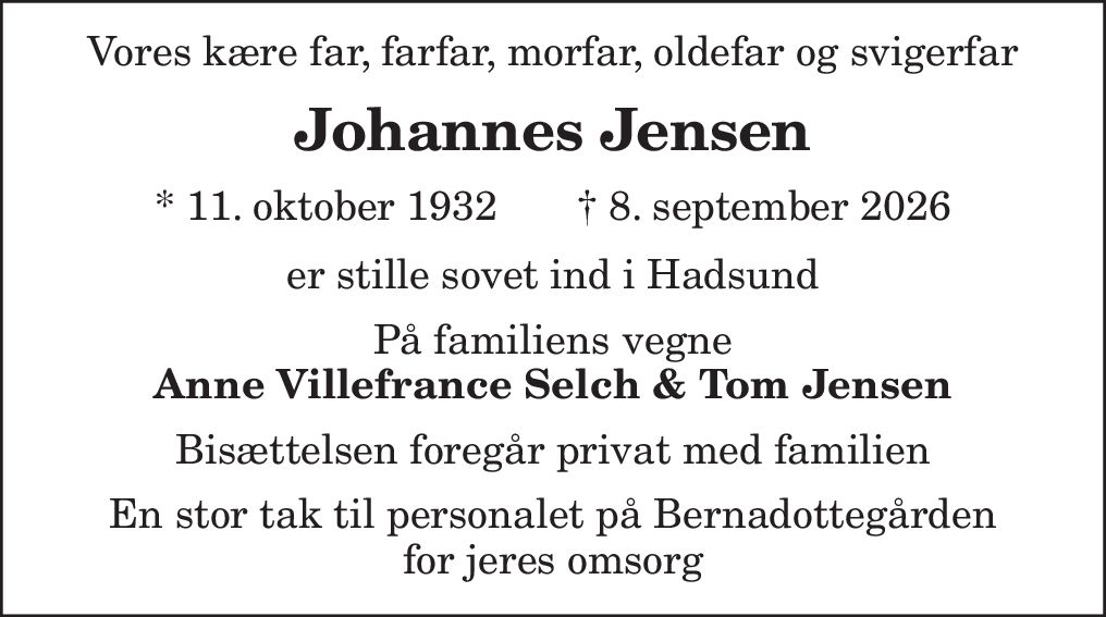 Johannes Jensen