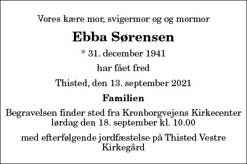 Ebba Elise Sørensen